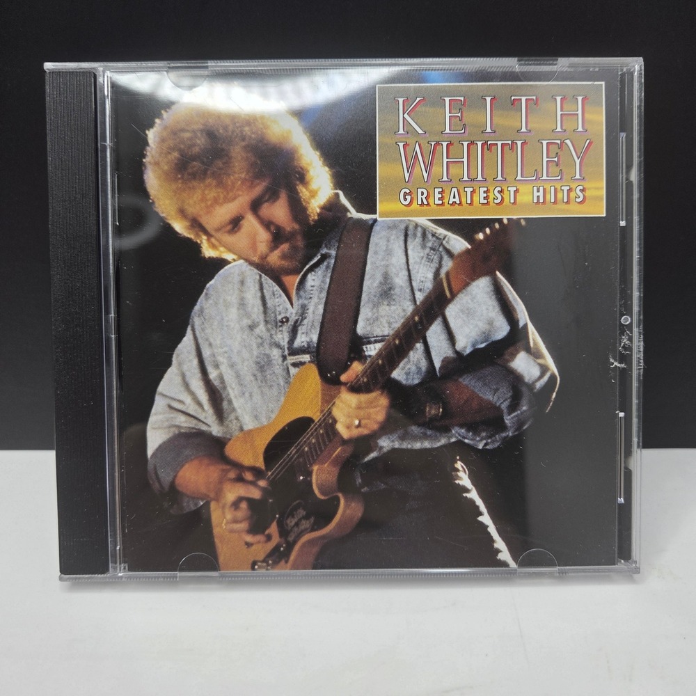 Keith Whitley Greatest Hits CD 1990 RCA 2277-2-R Don't Close Your Eyes Country